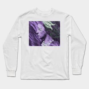 Violet Mermaid Long Sleeve T-Shirt